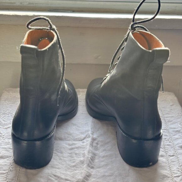 SOLD Madewell Patti boot Sz 8 Black Leather - Picture 4 of 11